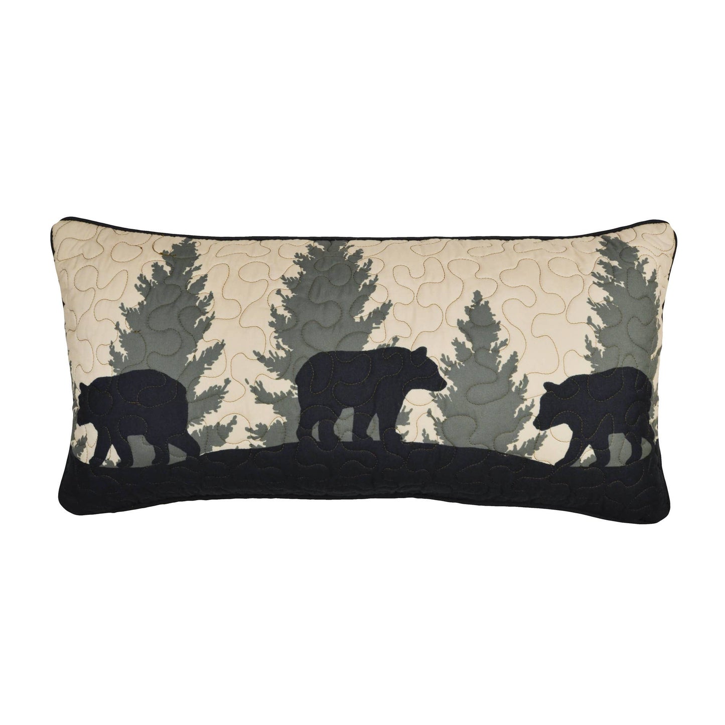 Bear Walk Plaid Quilted Bedding