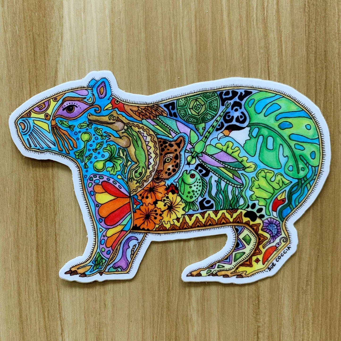 Capybara Sticker