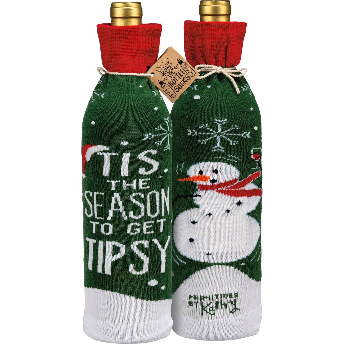 Tis The Season To Get Tipsy Bottle Sock