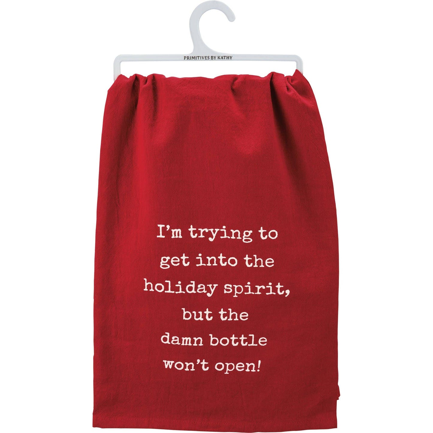 Get Into The Holiday Spirit Kitchen Towel