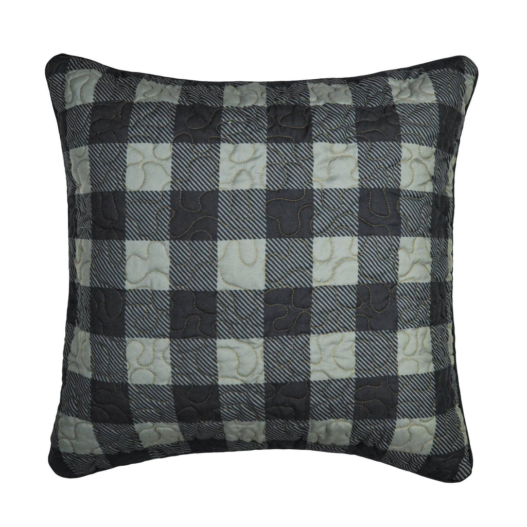 Bear Walk Plaid Quilted Bedding