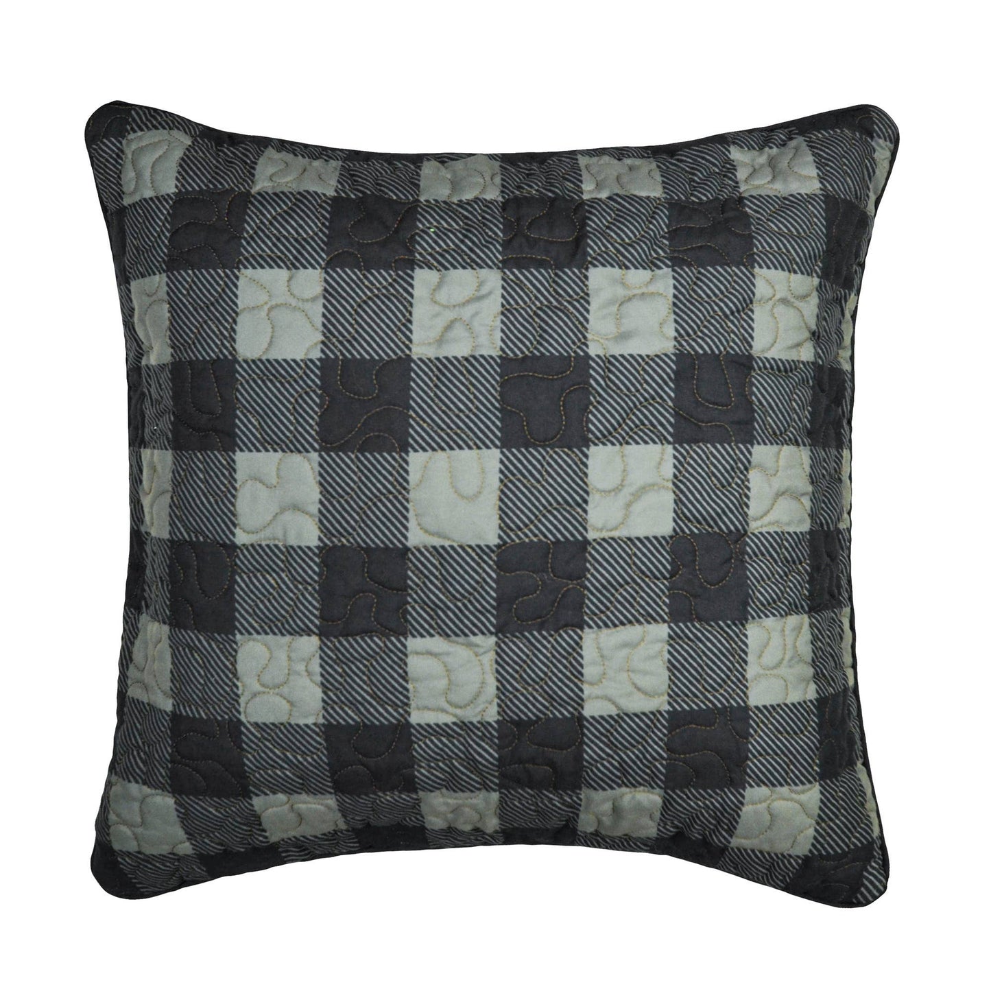 Bear Walk Plaid Quilted Bedding