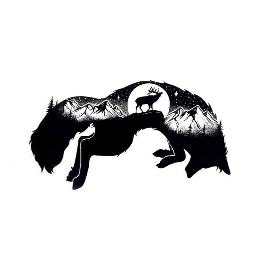 Fox Vinyl Decal - Die Cut Sticker