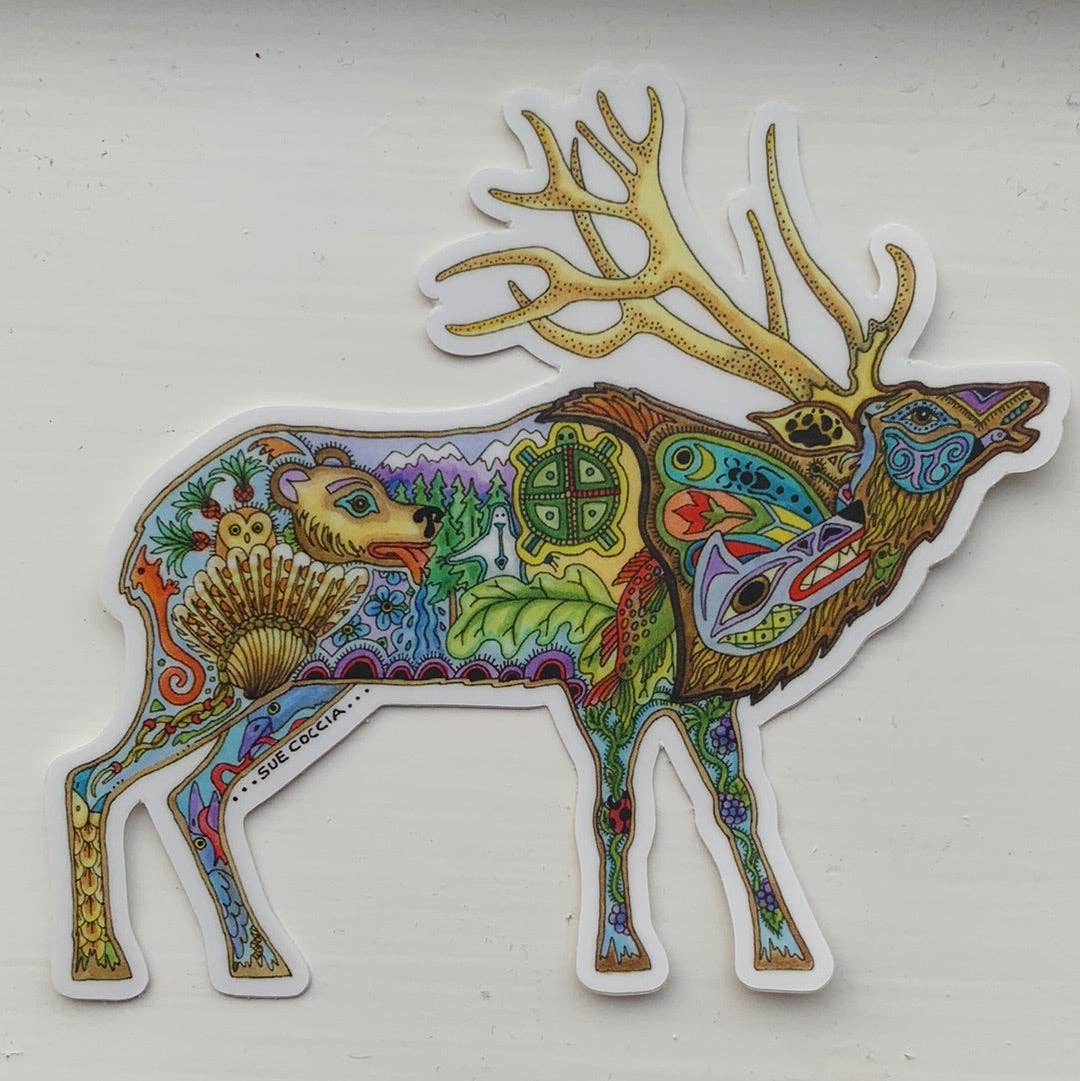 Elk Sticker