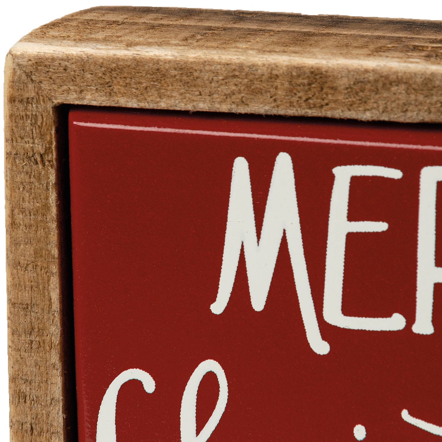 Merry Christmas Box Sign Mini