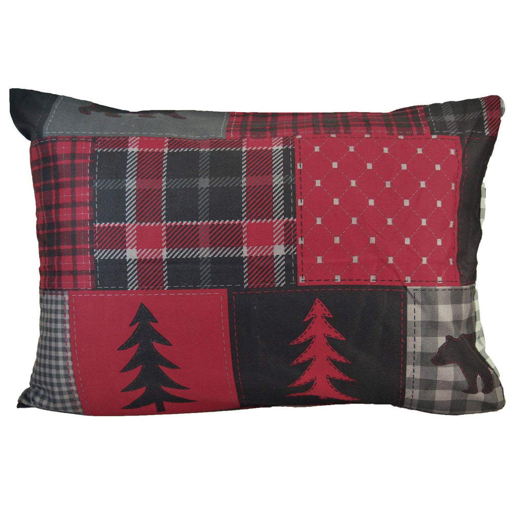 Donna Sharp Red Forest 3pc Comforter Set