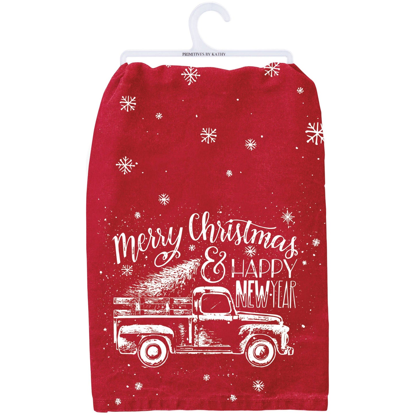 Merry Christmas & Happy New Year Kitchen Towel